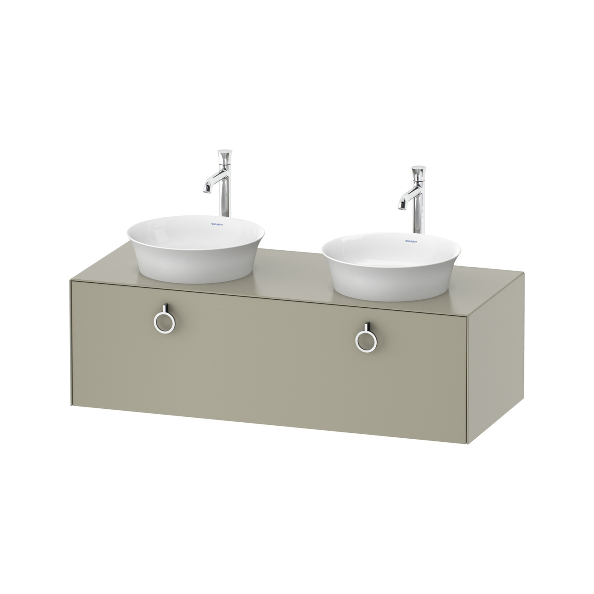 Duravit Waschtischunterschrank White Tulip 130x55cm, T m, k Ein/m Beleuchtung