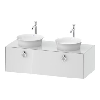 Duravit Waschtischunterschrank White Tulip 130x55cm, w g, k Ein/m Beleuchtung