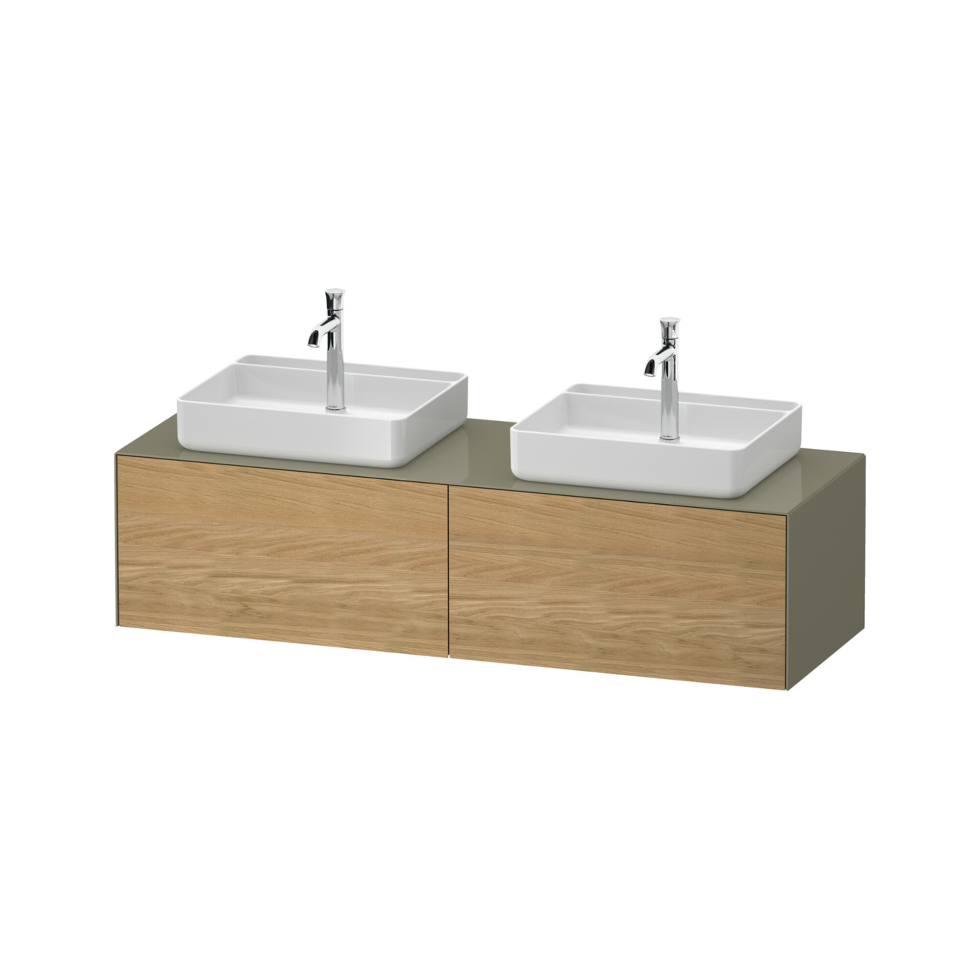 Duravit Waschtischunterschrank White Tulip 160x55cm, 2 A, E N StG g, k Ei/o IB