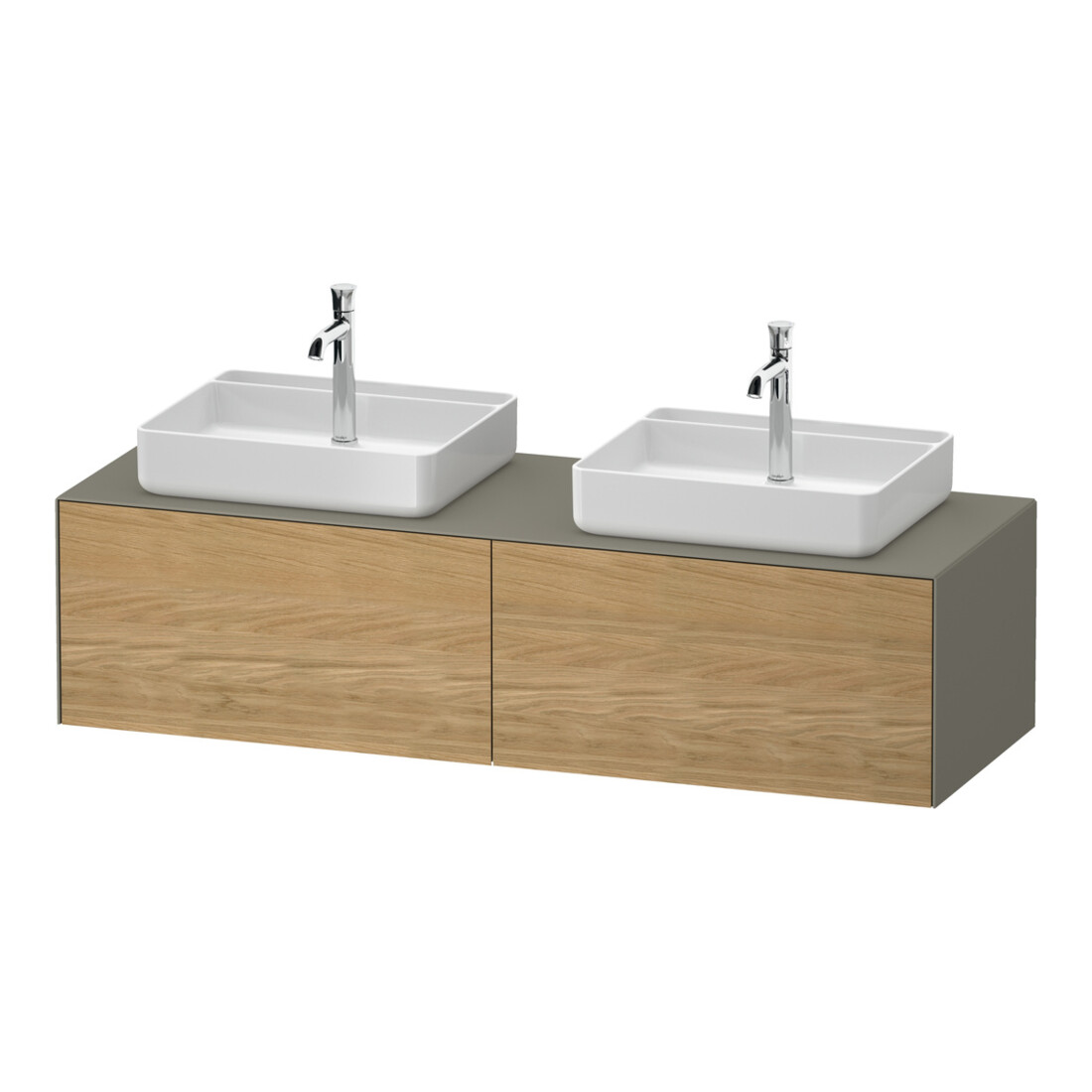 Duravit Waschtischunterschrank White Tulip 160x55cm, 2 A, E N StG sm, k Ei/o IB