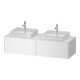 Duravit Waschtischunterschrank White Tulip 160x55cm, 2 A, w g, k Ei/o Beleucht.-1