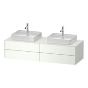 Duravit Waschtischunterschrank White Tulip 160x55cm, 4 L, w m, k Ei/o Beleuchtung