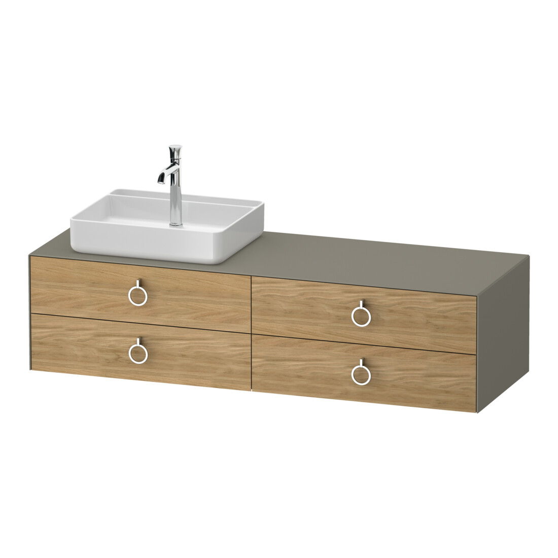 Duravit Waschtischunterschrank White Tulip 160x55cm, B L, E N StG m, k Ein/m Be