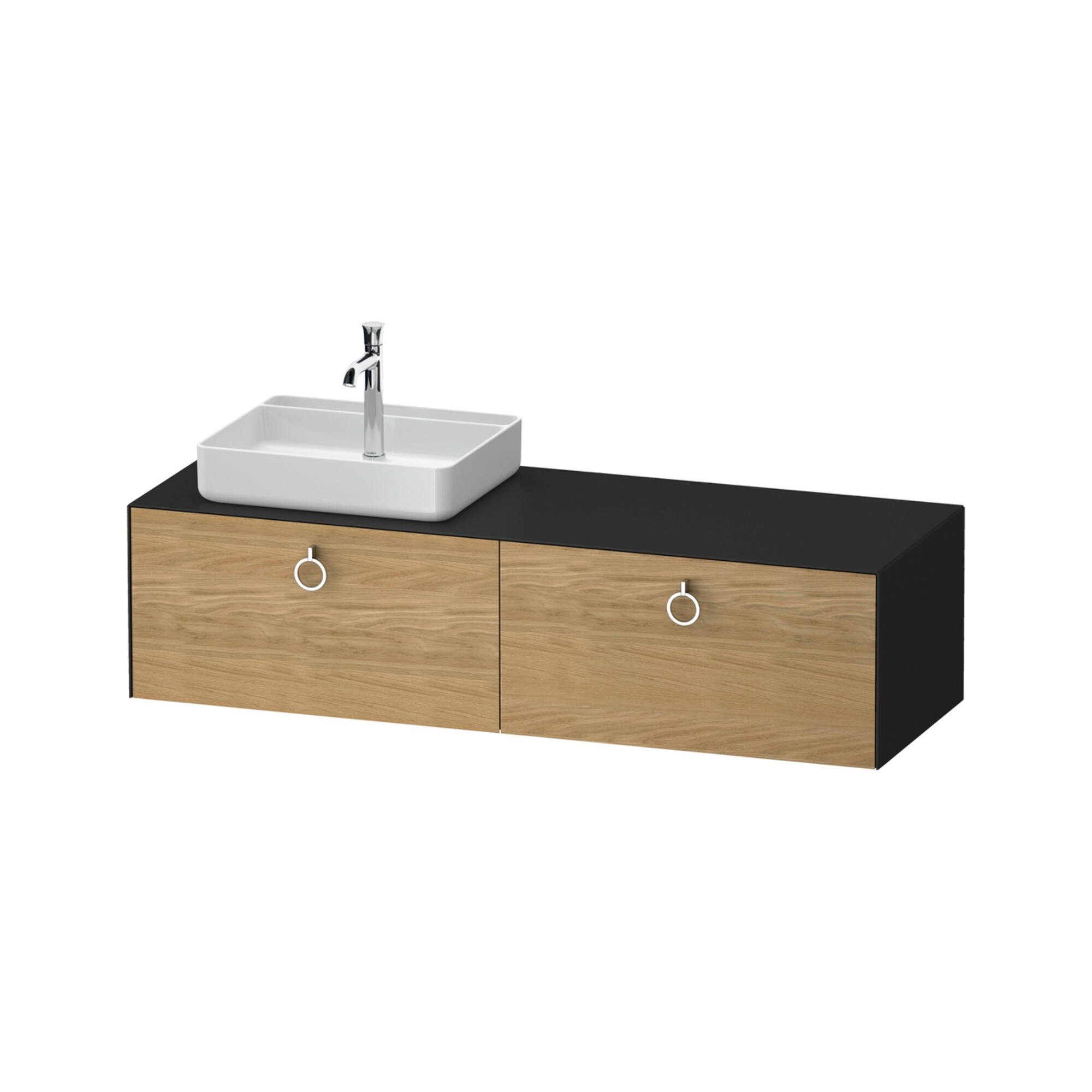 Duravit Waschtischunterschrank White Tulip 160x55cm, B l, E Nat gra m, k Ein/m Be