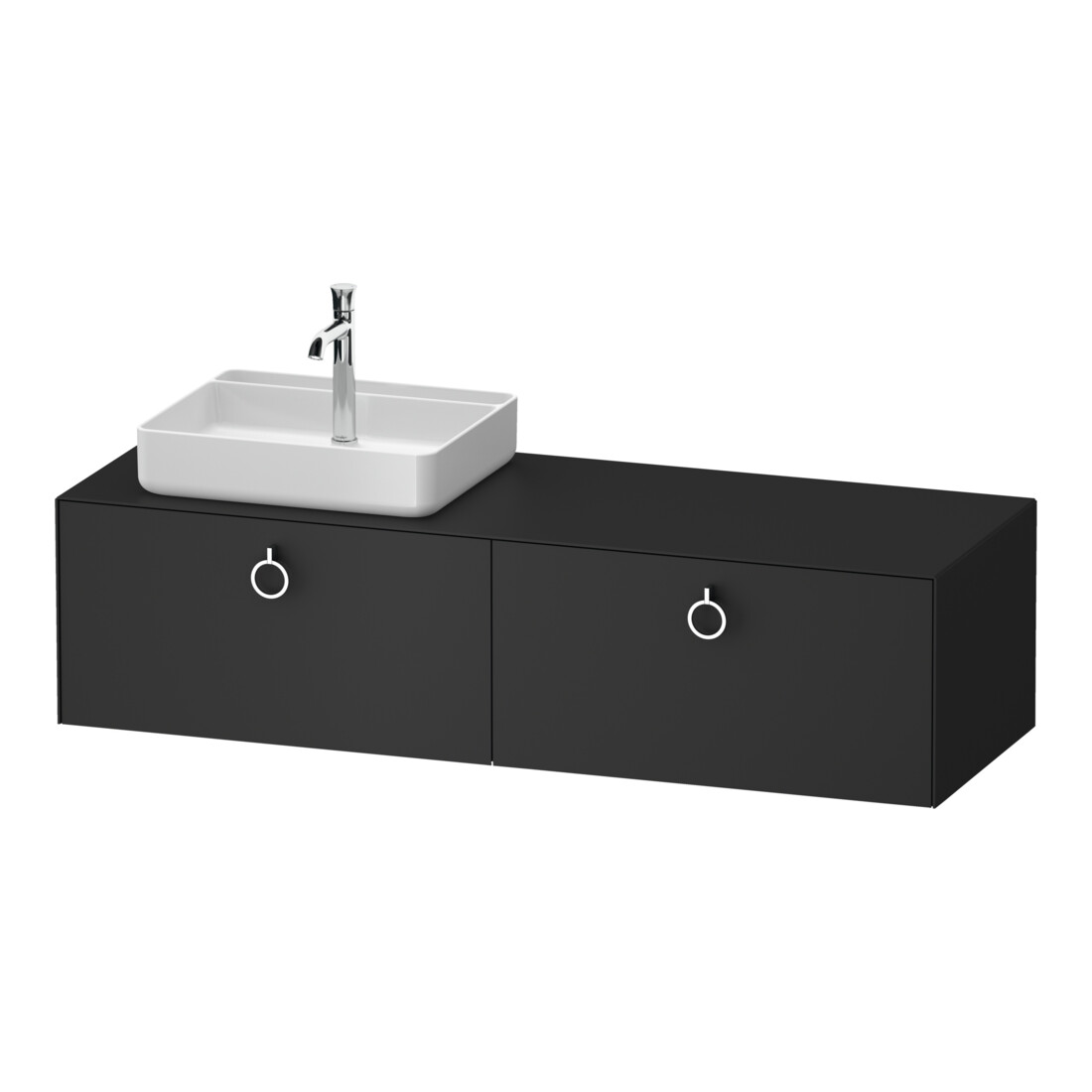 Duravit Waschtischunterschrank White Tulip 160x55cm, B l, gra m, k Ein/m Be
