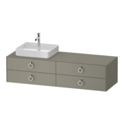 Duravit Waschtischunterschrank White Tulip 160x55cm, B L, st-g m, k Ein/o Be