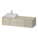 Duravit Waschtischunterschrank White Tulip 160x55cm, B L, T m, k Ein/o Beleuchtung-1