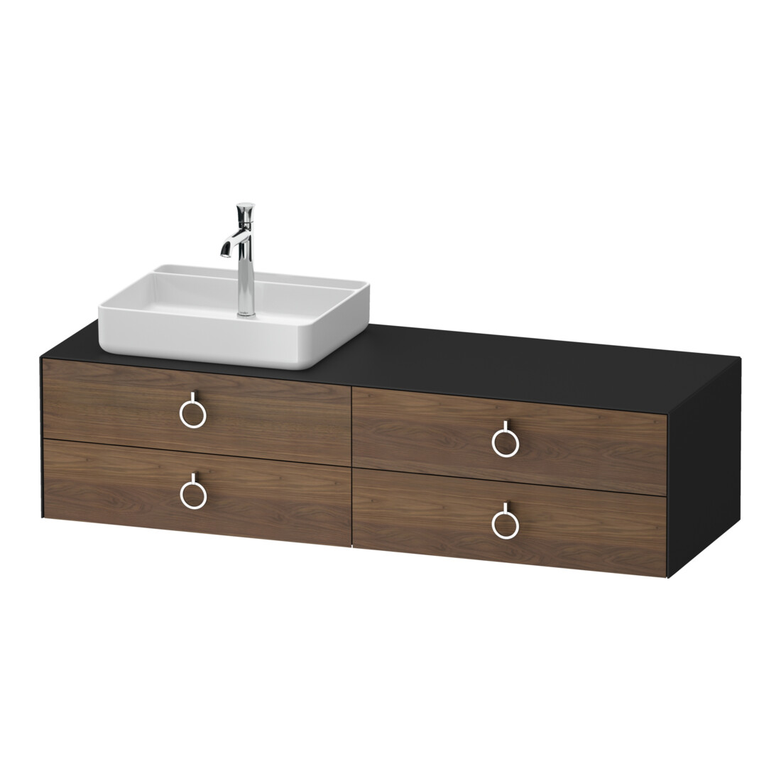 Duravit Waschtischunterschrank White Tulip 160x55cm, B L, US N gra m, k Ein/o Be