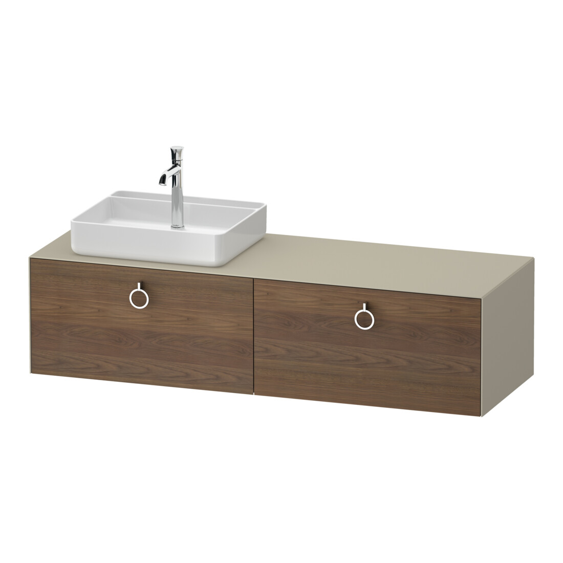 Duravit Waschtischunterschrank White Tulip 160x55cm, B l, US N tau m, k Ein/o Be