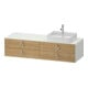 Duravit Waschtischunterschrank White Tulip 160x55cm, B R, E N w m, k Ein/m Be-1