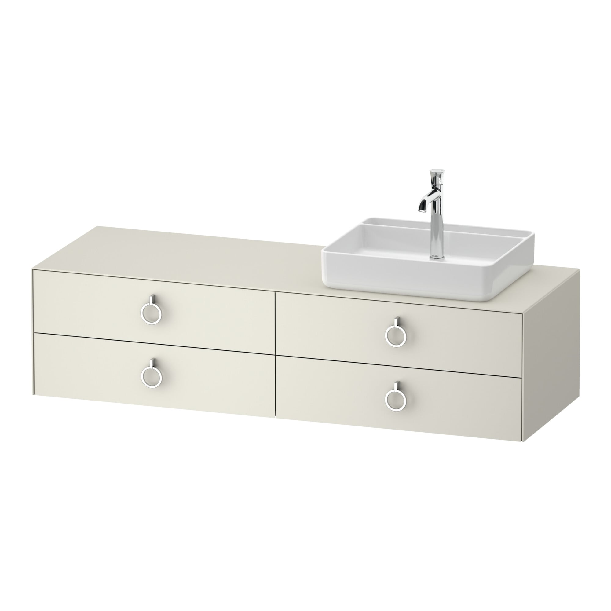 Duravit Waschtischunterschrank White Tulip 160x55cm, B R, No w m, k Ein/o Be