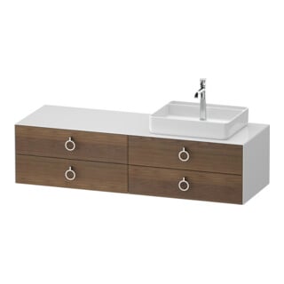 Duravit Waschtischunterschrank White Tulip 160x55cm, B R, US N w g, k Ein/m Be
