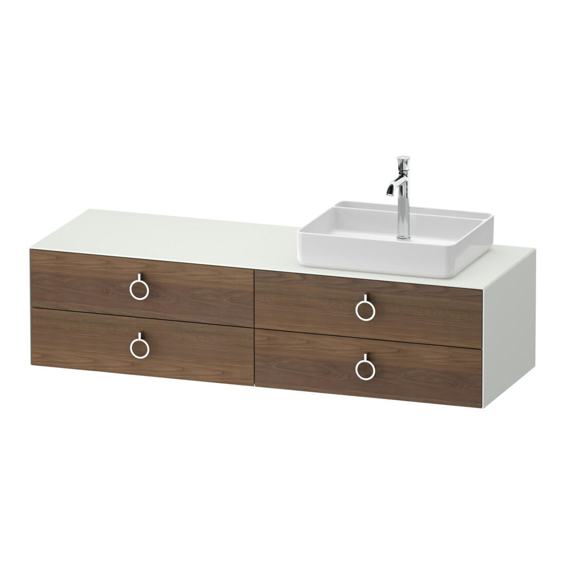 Duravit Waschtischunterschrank White Tulip 160x55cm, B R, US N w m, k Ein/m Be