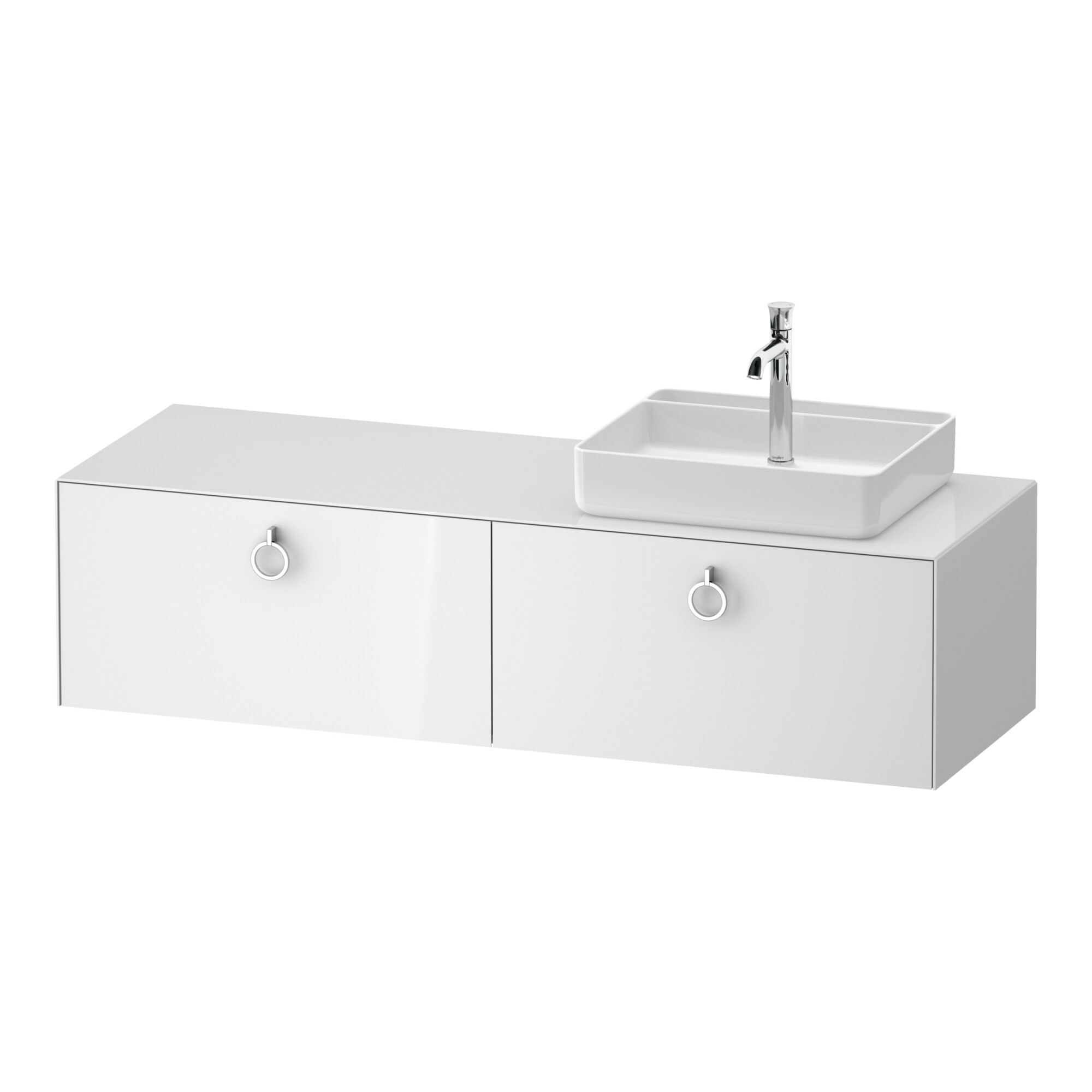 Duravit Waschtischunterschrank White Tulip 160x55cm, B r, w g, k Ein/m Beleuchtung