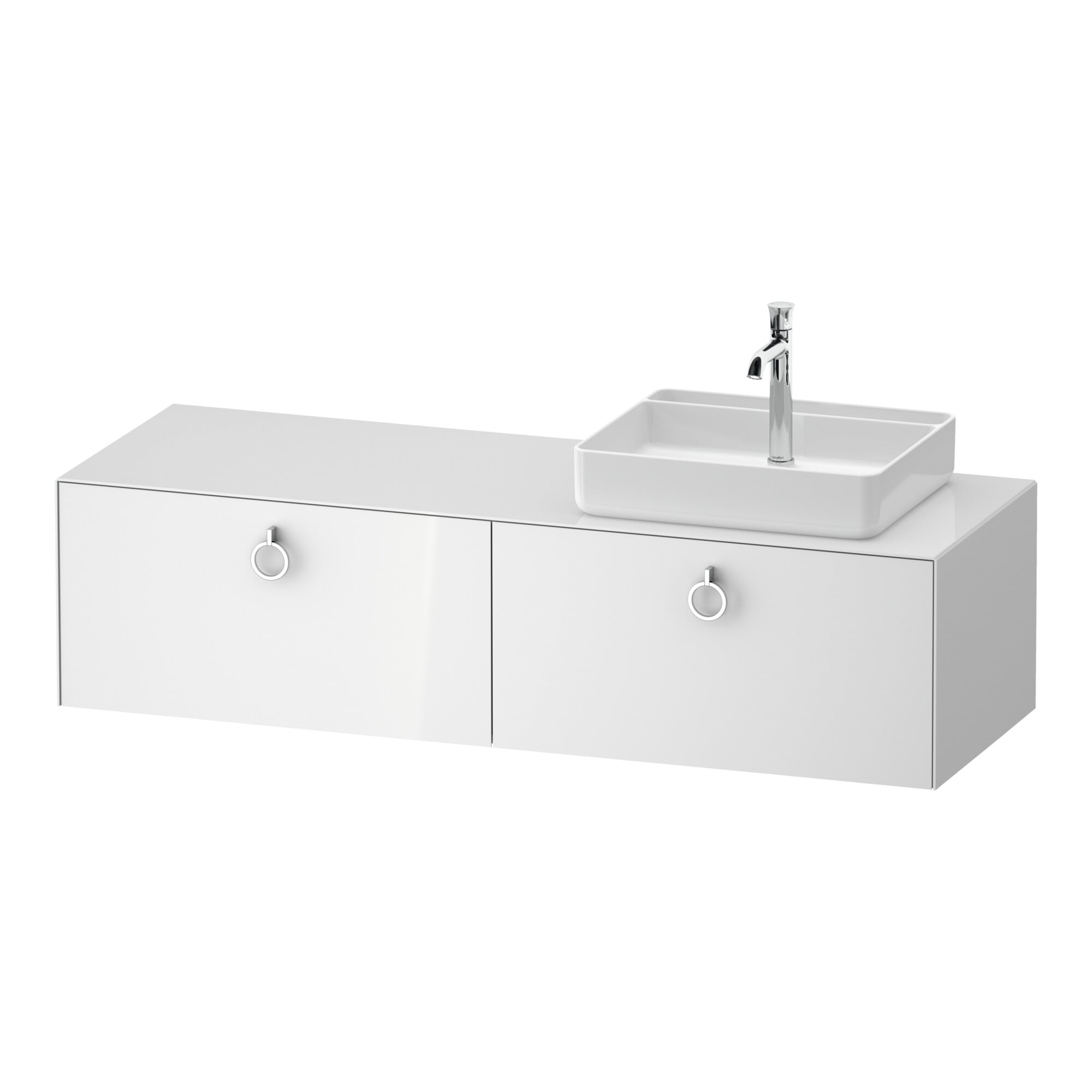 Duravit Waschtischunterschrank White Tulip 160x55cm, B r, w g, k Ein/o Beleuchtung