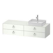 Duravit Waschtischunterschrank White Tulip 160x55cm, B R, w m, k Ein/o Beleuchtung