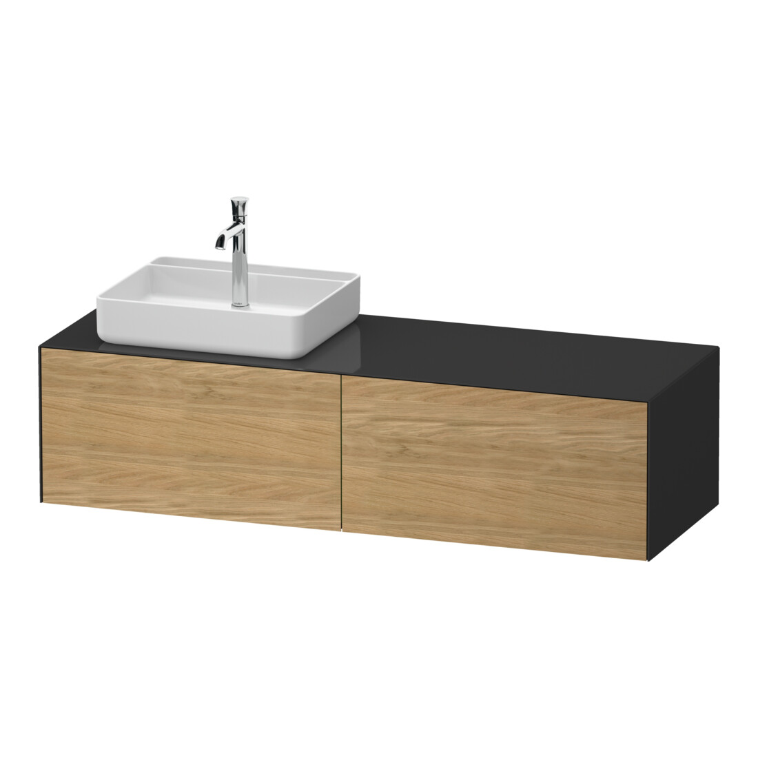 Duravit Waschtischunterschrank White Tulip 160x55cm, Be L, E N gra g, k Ei/m IB