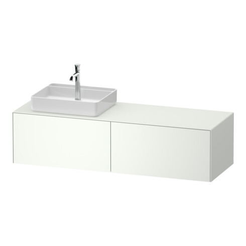 Duravit Waschtischunterschrank White Tulip 160x55cm, Be L, w sm, k Ei/m Beleucht.