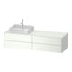 Duravit Waschtischunterschrank White Tulip 160x55cm, Be L, w sm, k Ei/o Beleucht.-1