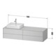 Duravit Waschtischunterschrank White Tulip 160x55cm, Be R, E N gra g, k Ei/m IB