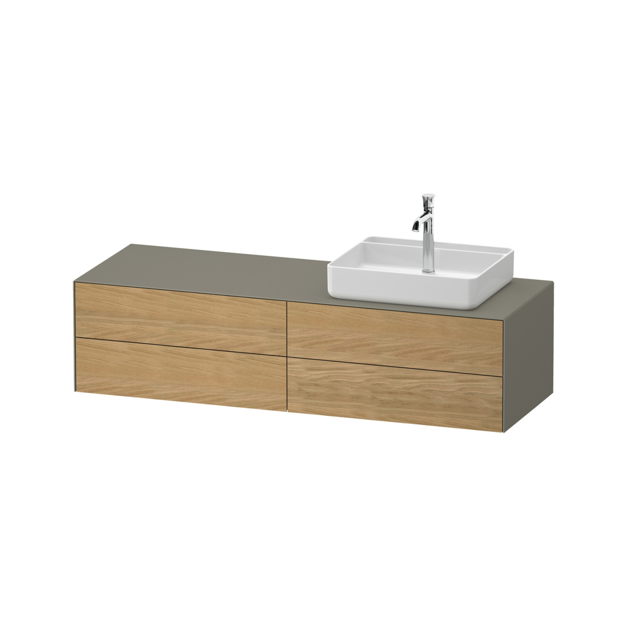Duravit Waschtischunterschrank White Tulip 160x55cm, Be R, E N StG sm, k Ei/o IB