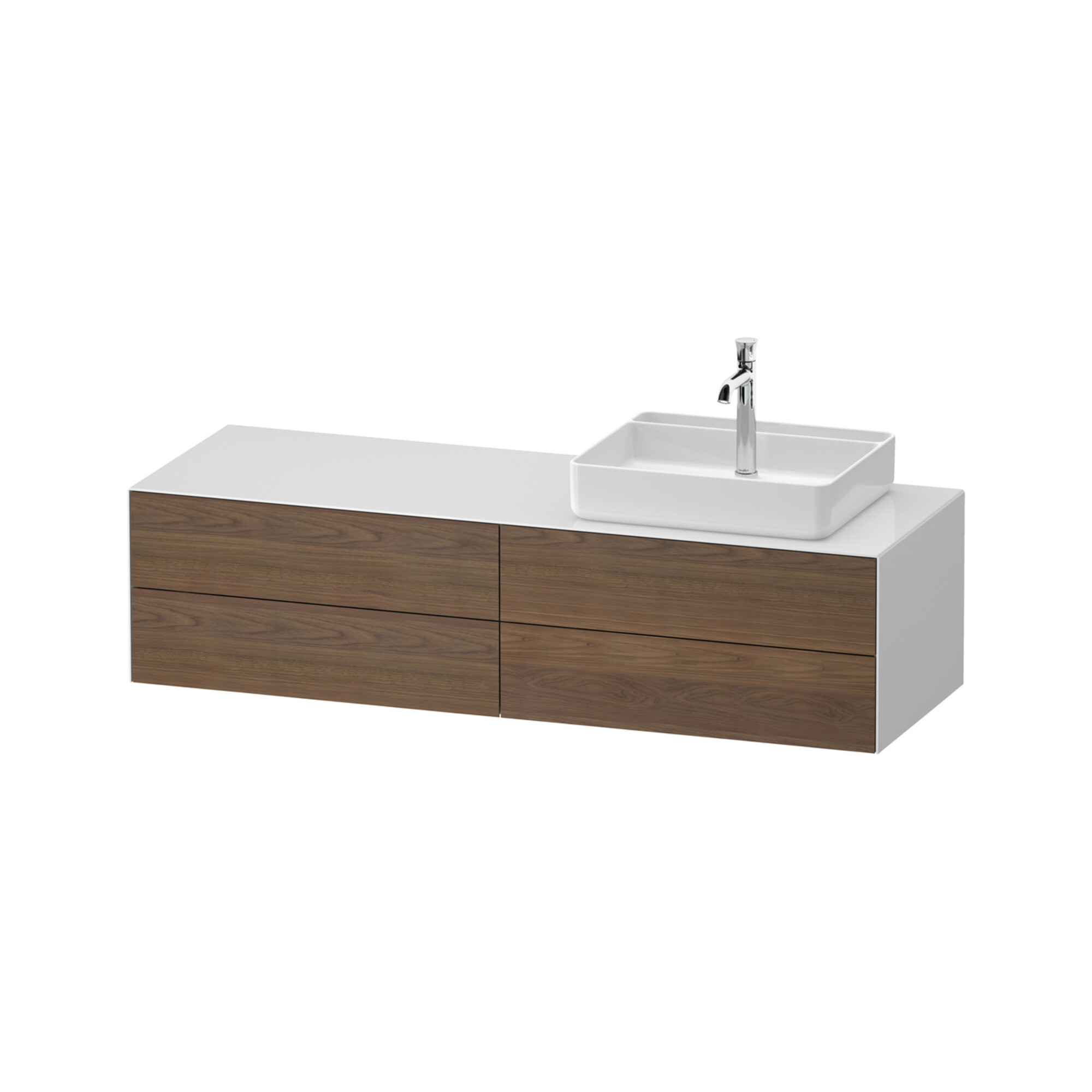 Duravit Waschtischunterschrank White Tulip 160x55cm, Be R, US N w g, k Ei/o IB