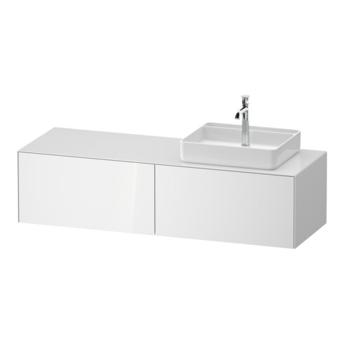 Duravit Waschtischunterschrank White Tulip 160x55cm, Be R, w g, k Ei/m Beleucht.