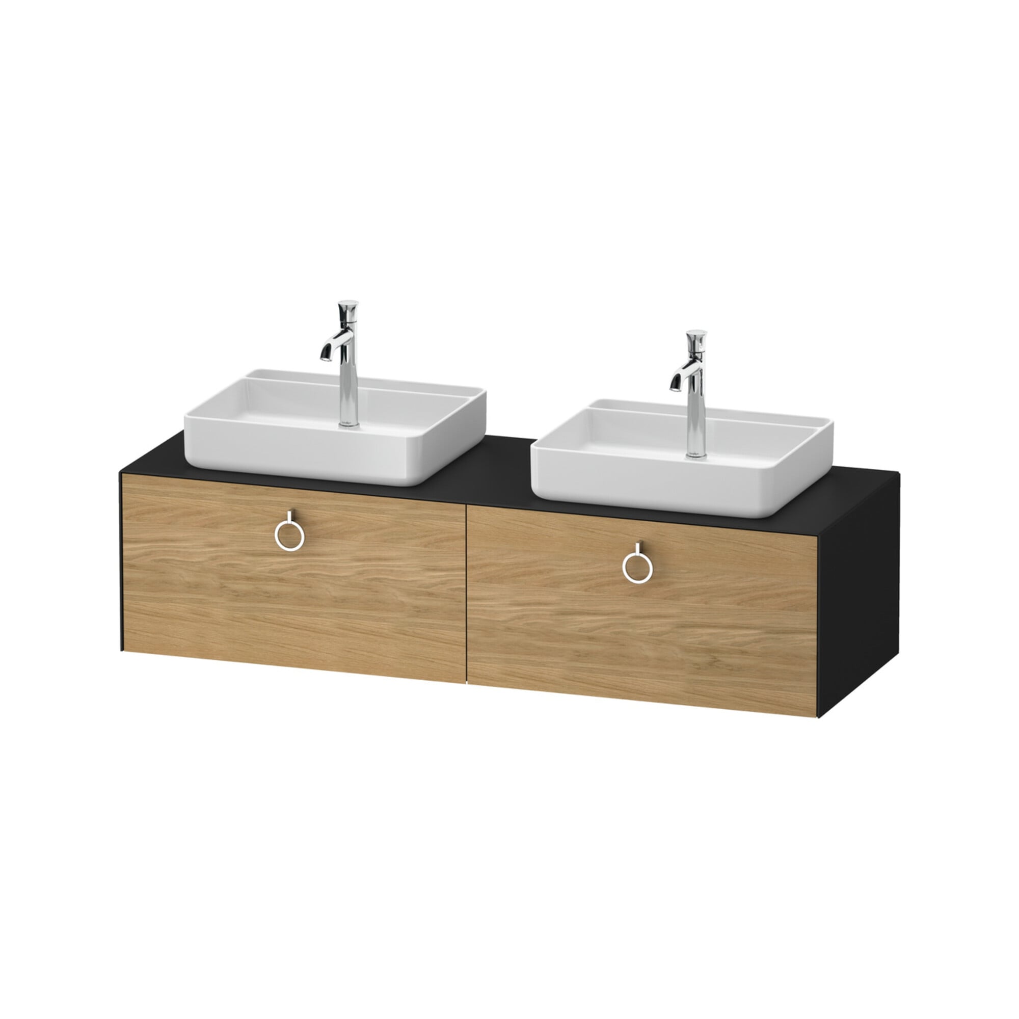 Duravit Waschtischunterschrank White Tulip 160x55cm, E Nat gra m, k Ein/o Be