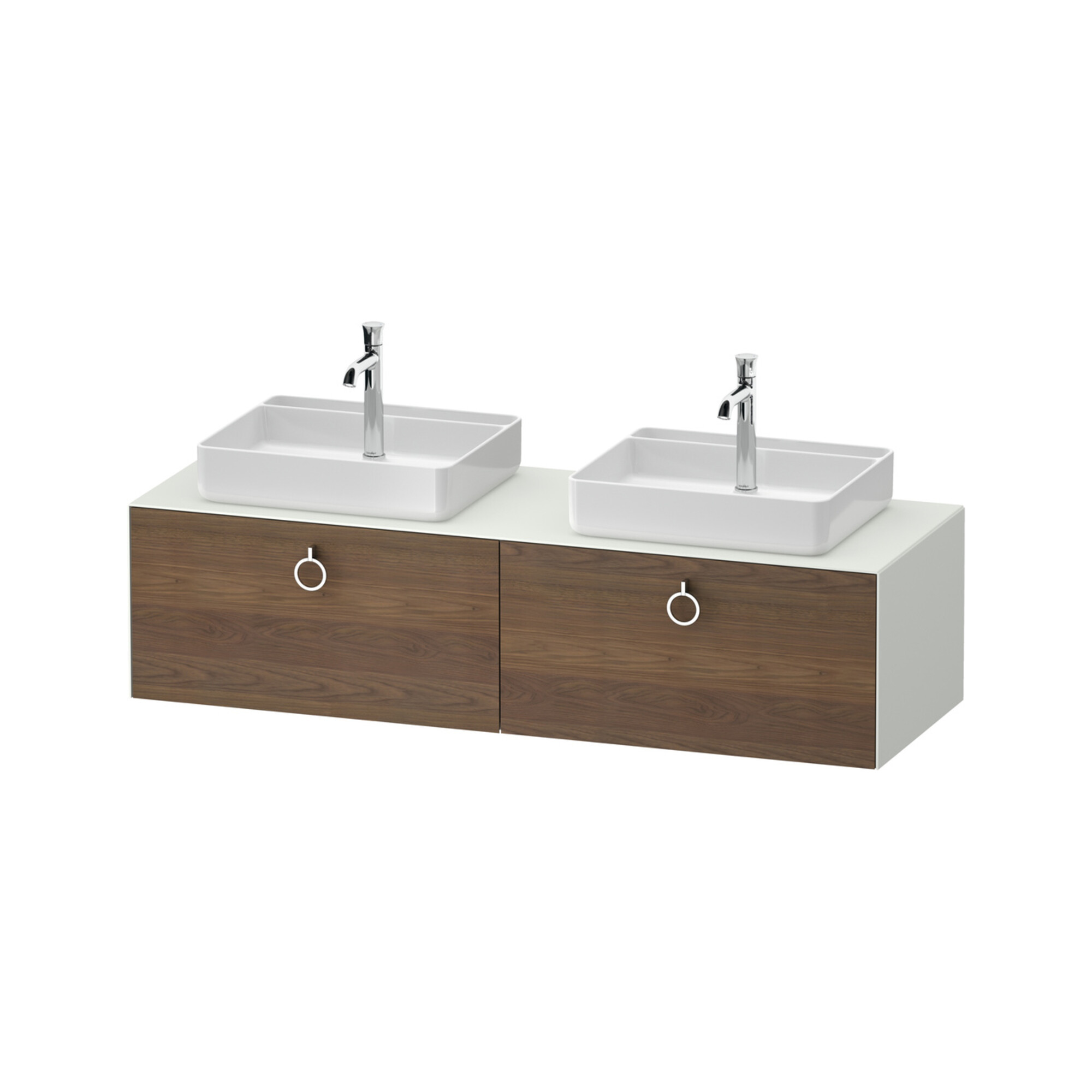 Duravit Waschtischunterschrank White Tulip 160x55cm, US N w m, k Ein/m Beleuchtung
