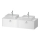 Duravit Waschtischunterschrank White Tulip 160x55cm, w g, k Ein/m Beleuchtung-1