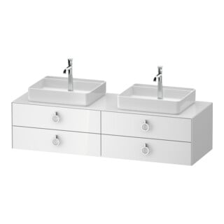 Duravit Waschtischunterschrank White Tulip 160x55cm, w g, k Ein/m Beleuchtung
