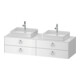 Duravit Waschtischunterschrank White Tulip 160x55cm, w g, k Ein/o Beleuchtung-1