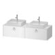 Duravit Waschtischunterschrank White Tulip 160x55cm, w g, k Ein/o Beleuchtung-1