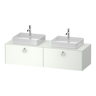 Duravit Waschtischunterschrank White Tulip 160x55cm, w m, k Ein/m Beleuchtung