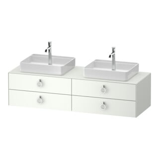 Duravit Waschtischunterschrank White Tulip 160x55cm, w m, k Ein/o Beleuchtung