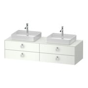 Duravit Waschtischunterschrank White Tulip 160x55cm, w m, k Ein/o Beleuchtung