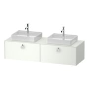 Duravit Waschtischunterschrank White Tulip 160x55cm, w m, k Ein/o Beleuchtung