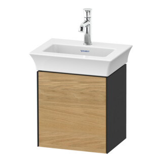 Duravit Waschtischunterschrank White Tulip 38,4x29,8cm, 1 T, An L, E N gra s-matt
