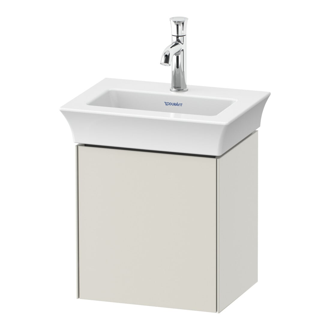 Duravit Waschtischunterschrank White Tulip 38,4x29,8cm, 1 T, An li, Nord we. s-matt