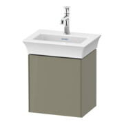 Duravit Waschtischunterschrank White Tulip 38,4x29,8cm, 1 T, An li, steingrau hgl-1