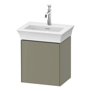 Duravit Waschtischunterschrank White Tulip 38,4x29,8cm, 1 T, An re, steingrau hgl