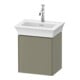 Duravit Waschtischunterschrank White Tulip 38,4x29,8cm, 1 T, An re, steingrau hgl