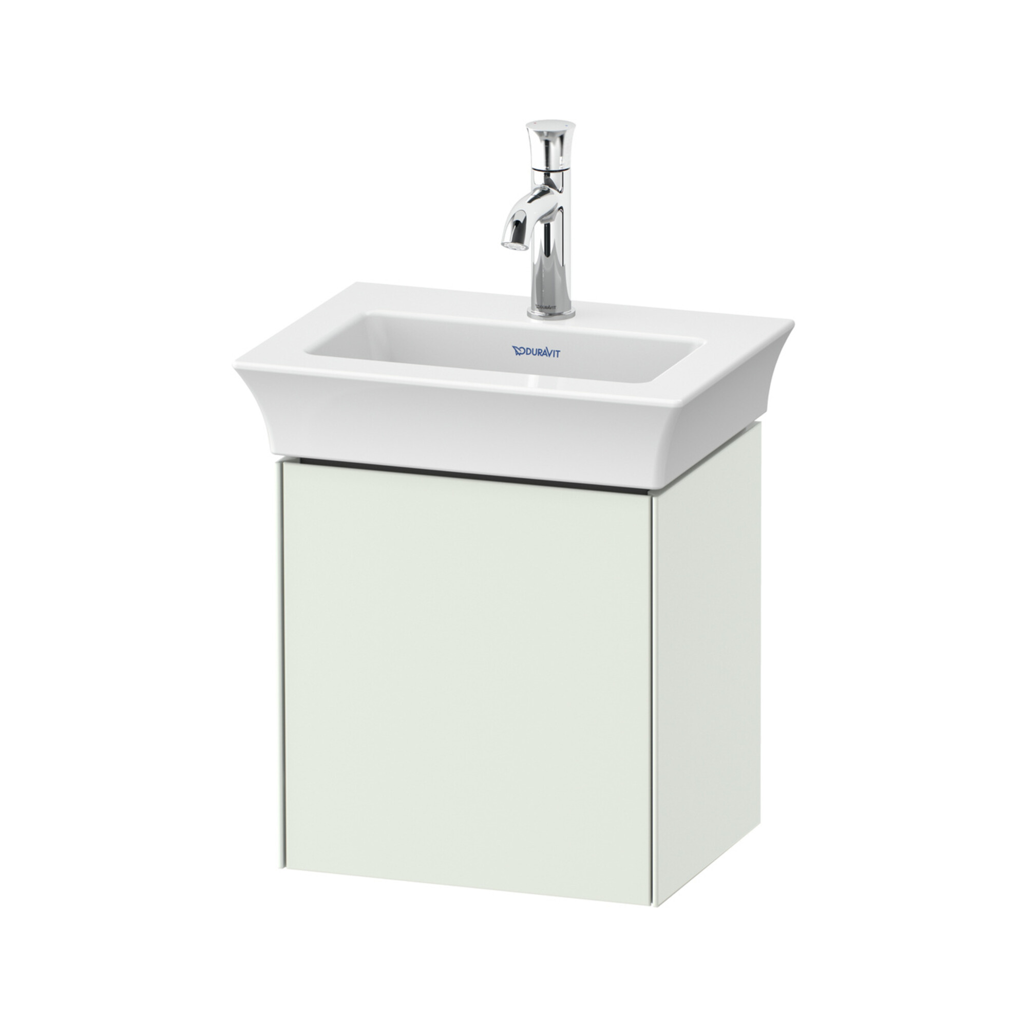 Duravit Waschtischunterschrank White Tulip 38,4x29,8cm, 1 T, Anschl re, we. s-matt