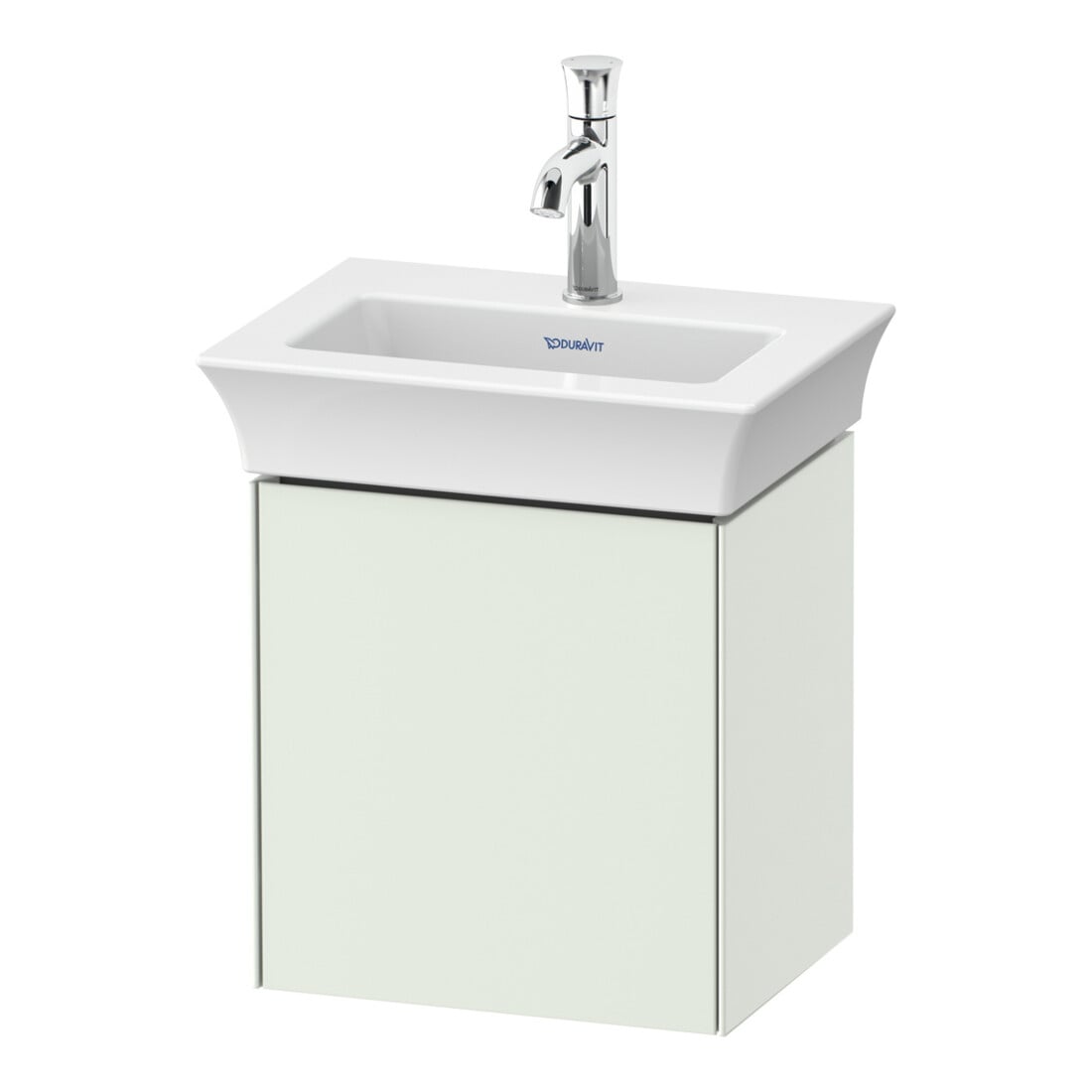 Duravit Waschtischunterschrank White Tulip 38,4x29,8cm, 1 T, Anschl re, we. s-matt