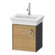 Duravit Waschtischunterschrank White Tulip 38,4x29,8cm, 1 T m G, An l, E Nat gra m-1