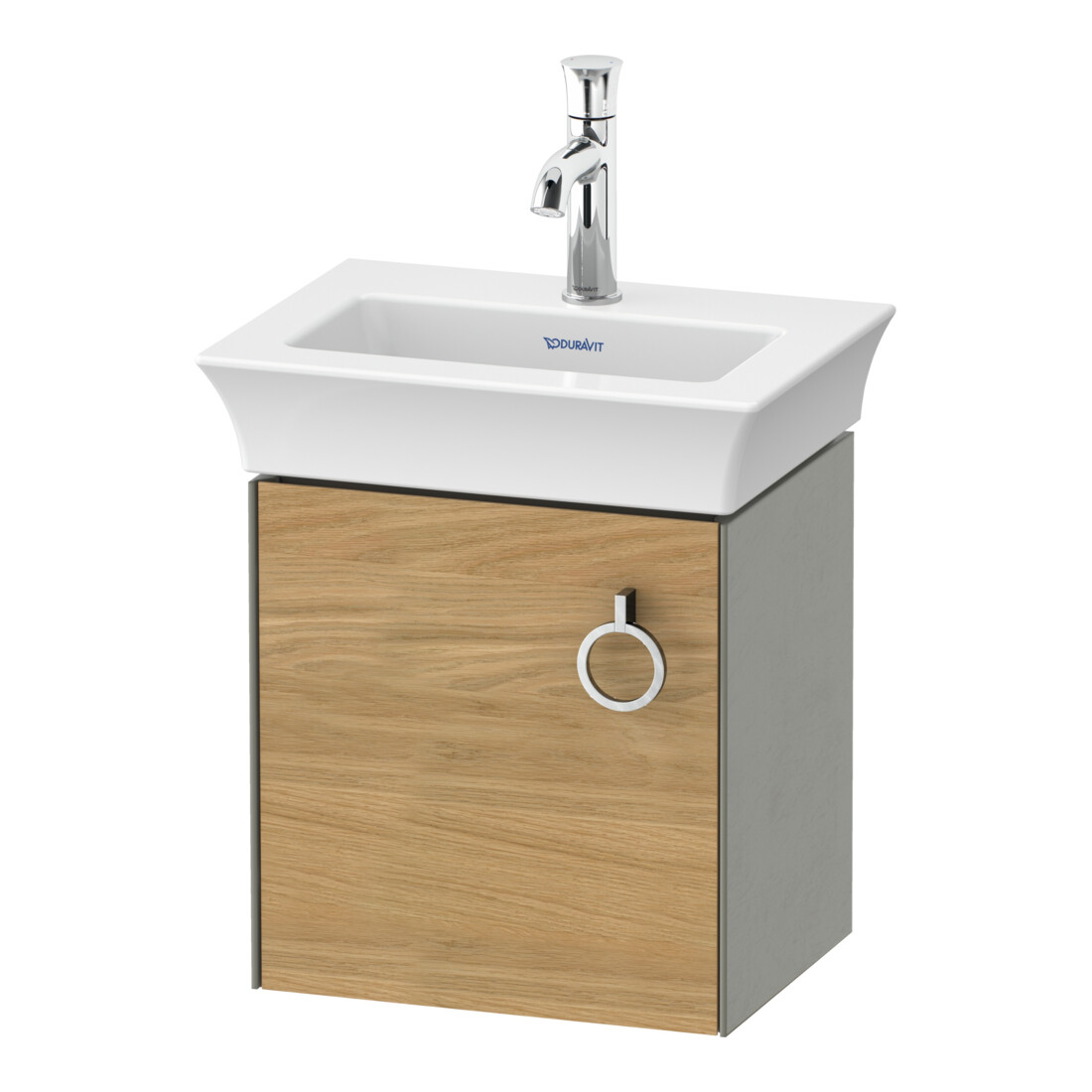 Duravit Waschtischunterschrank White Tulip 38,4x29,8cm, 1 T m G, An l, E Nat StG m