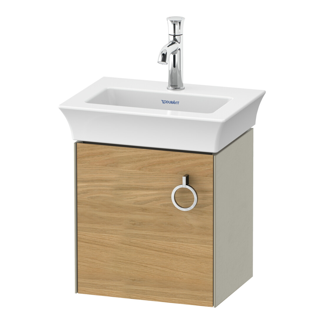 Duravit Waschtischunterschrank White Tulip 38,4x29,8cm, 1 T m G, An l, E Nat tau m