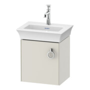 Duravit Waschtischunterschrank White Tulip 38,4x29,8cm, 1 T m G, An l, No we s-matt-1