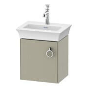 Duravit Waschtischunterschrank White Tulip 38,4x29,8cm, 1 T m G, An li, Tau s-matt