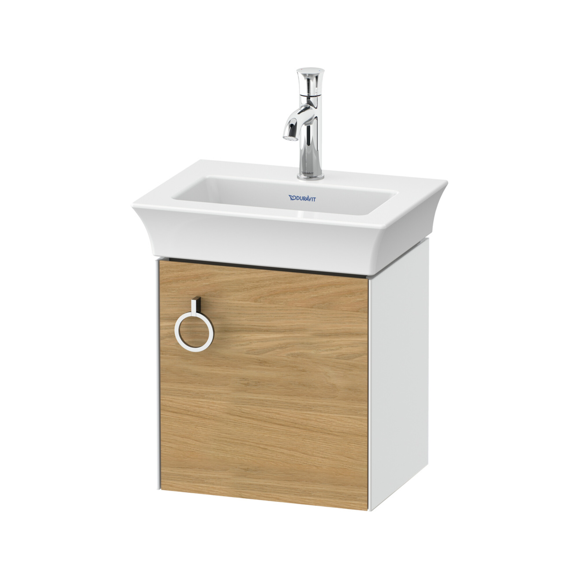 Duravit Waschtischunterschrank White Tulip 38,4x29,8cm, 1 T m G, An r, E Nat w hgl